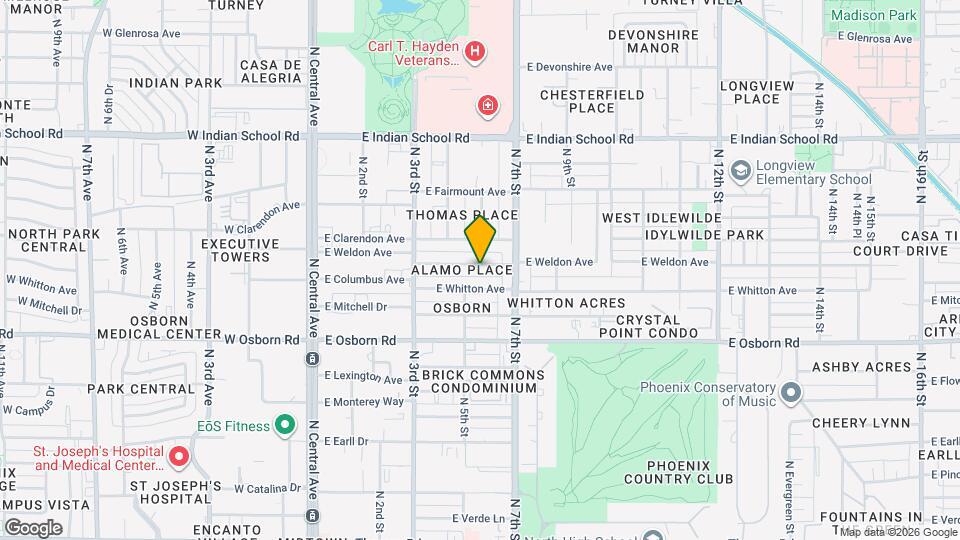 365 E Weldon Ave Map and Location Details