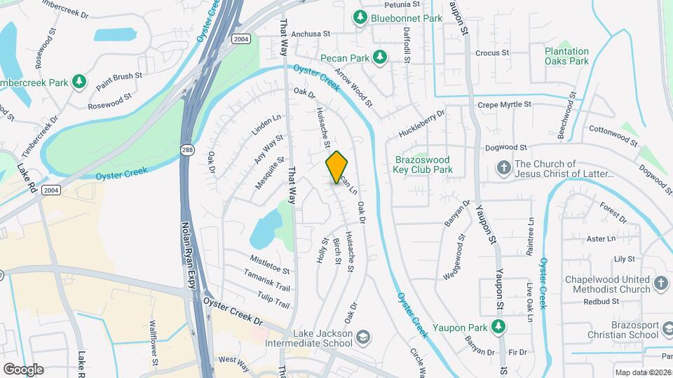 352 Huisache St Map and Location Details