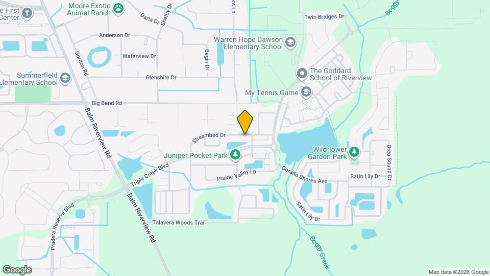 12377 Streambed Dr Map and Location Details