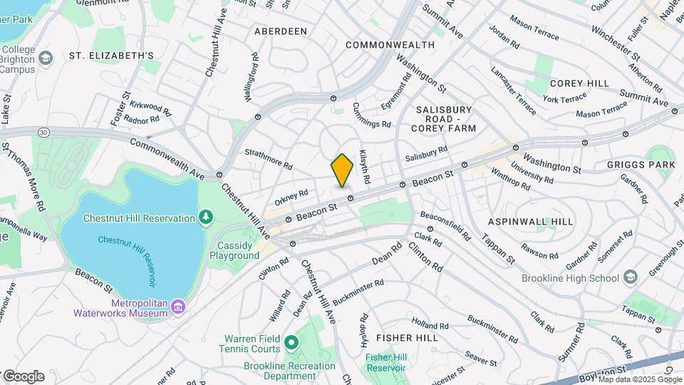 1850 Beacon St, Unit 3-6 Map and Location Details