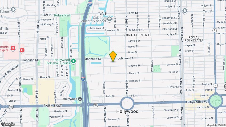 2711 Lincoln St Map and Location Details