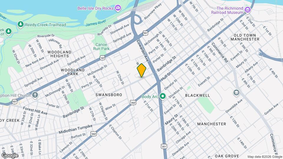 1912 Bainbridge St Map and Location Details