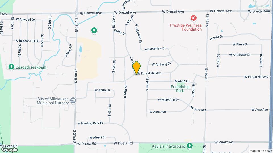 4285 W Forest Hill Ave Map and Location Details