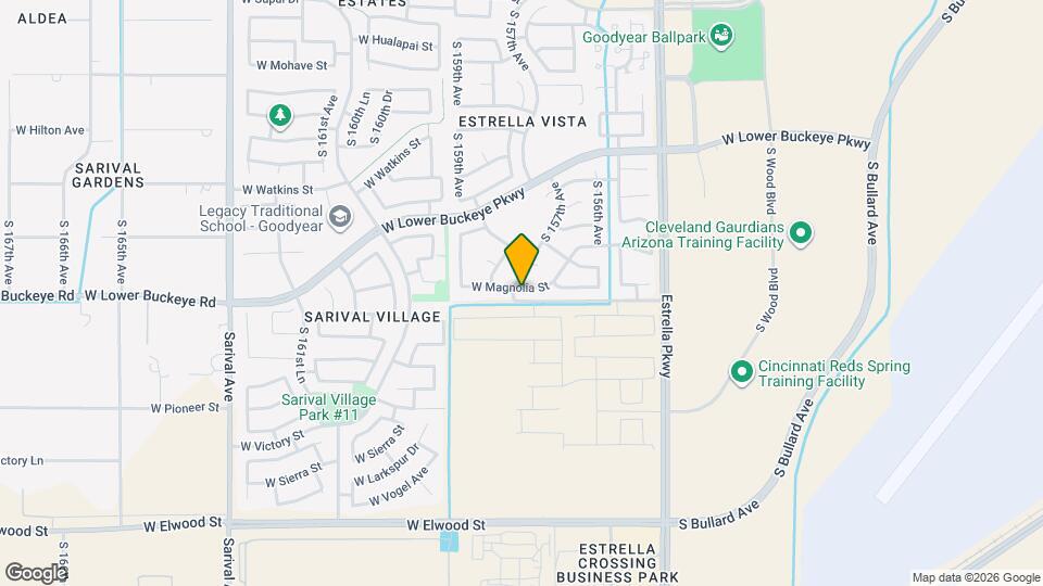 15681 W Magnolia St Mapa y Detalles de la Ubicación