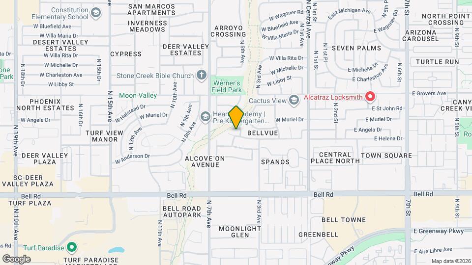 410 W Helena Dr Map and Location Details