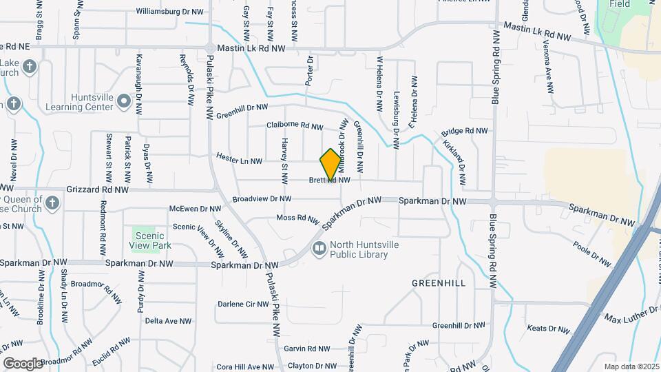 2803 Brett Rd NW Map and Location Details