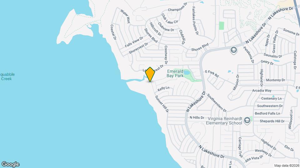 947 Sunset Hill Dr Map and Location Details