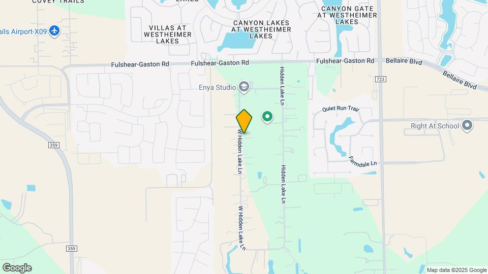 10602 W Hidden Lake Ln Map and Location Details