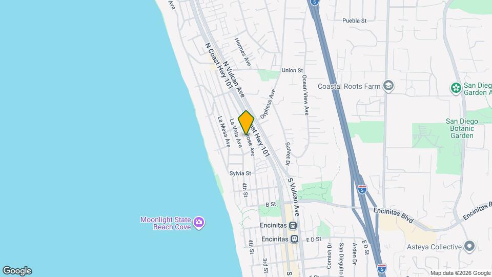 252 Melrose Ave Map and Location Details