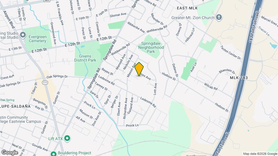 5204 Star Light Terrace Map and Location Details