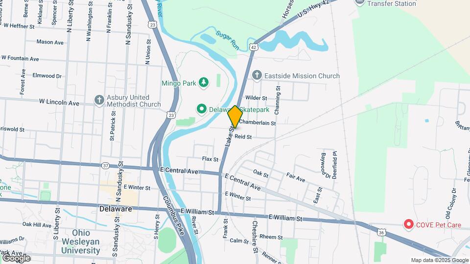 174 Lake St Map and Location Details