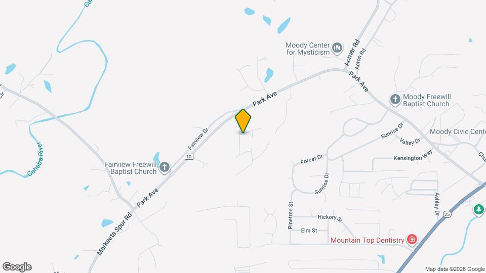 2604 Hickory Ln Map and Location Details