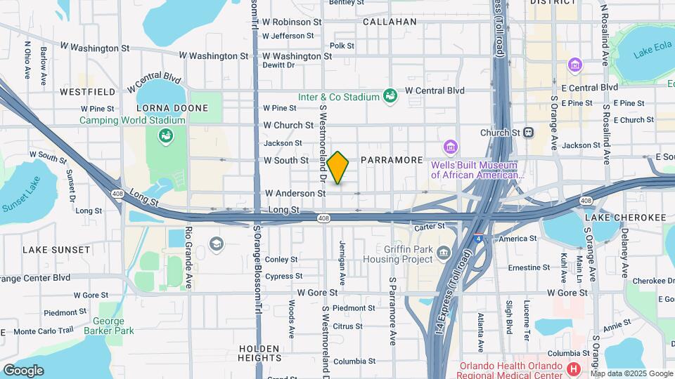 905 W Anderson St Map and Location Details