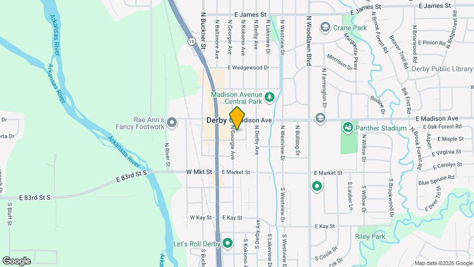 412 N Georgie Ave Map and Location Details