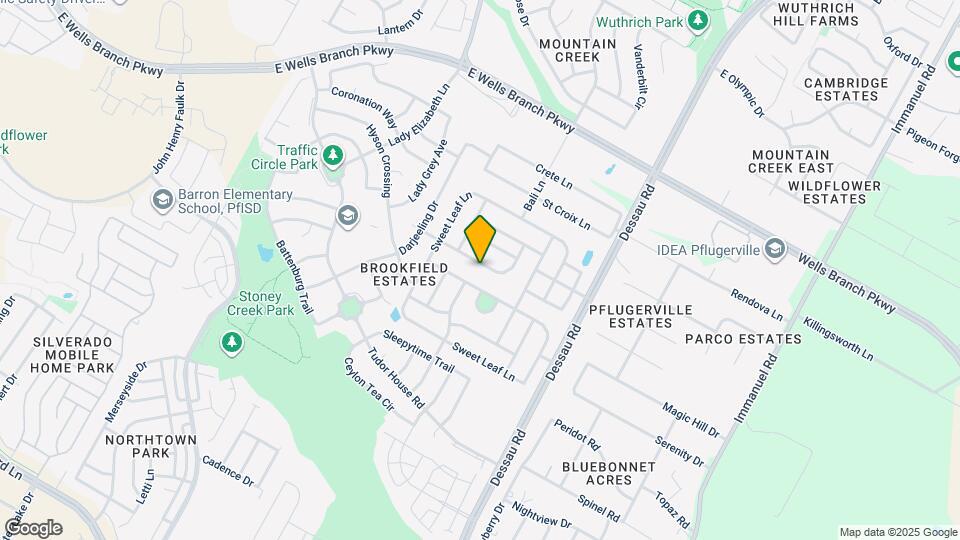 1505 Tea Leaf Dr Map and Location Details