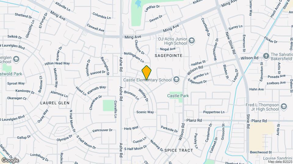 2820 N Half Moon Dr Mapa y Detalles de la Ubicación