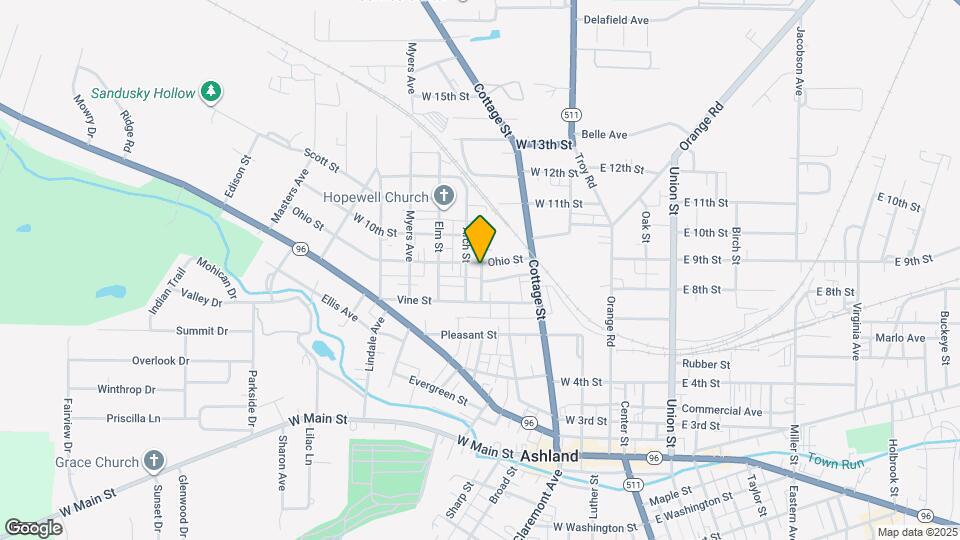 321 Ohio St Map and Location Details