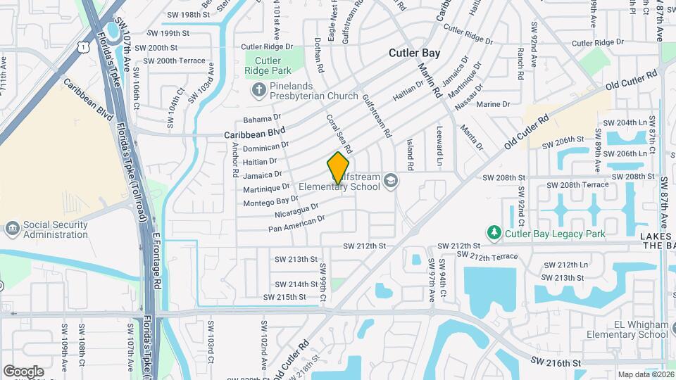 20820 Condado Rd Map and Location Details