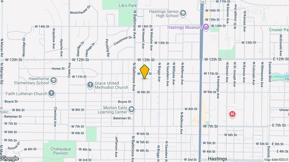 1000 N Hewett Ave Mapa y Detalles de la Ubicación