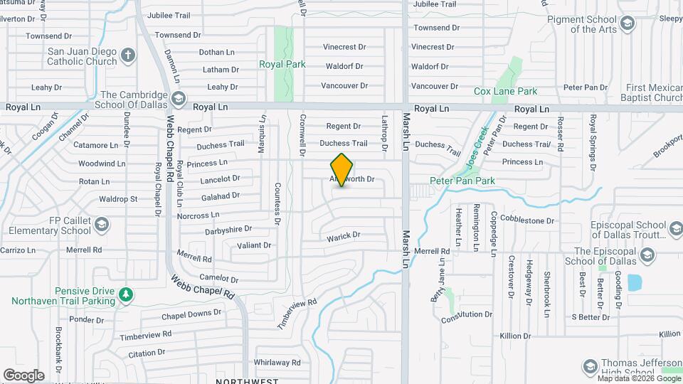 3625 Norcross Ln Map and Location Details