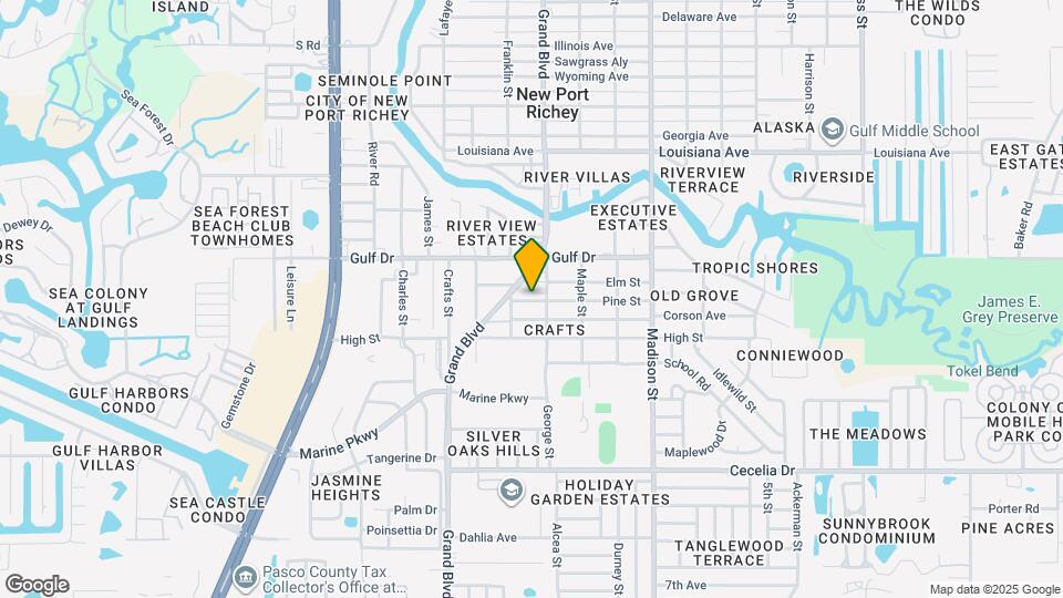 5711 Pine St Map and Location Details