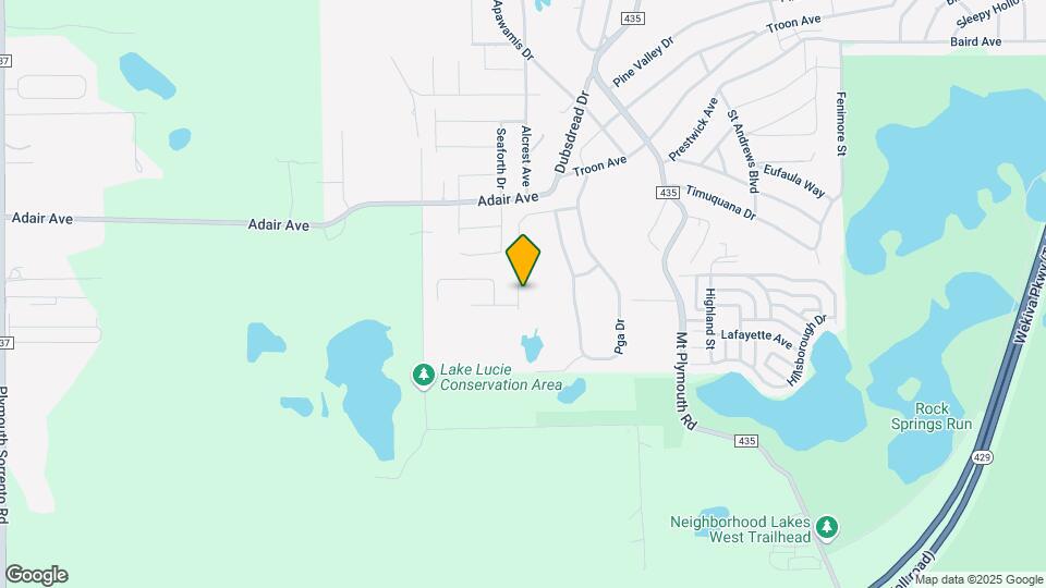 25136 Ironwedge Dr Map and Location Details