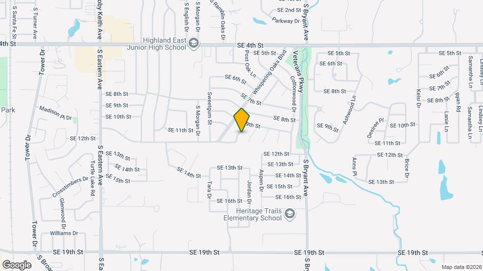 1104 Spruce Dr Map and Location Details