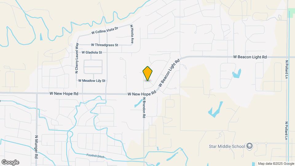2977 N Greengate Wy Map and Location Details