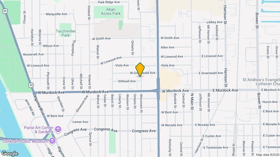 1847 Wisconsin St, Unit 1847 Mapa y Detalles de la Ubicación