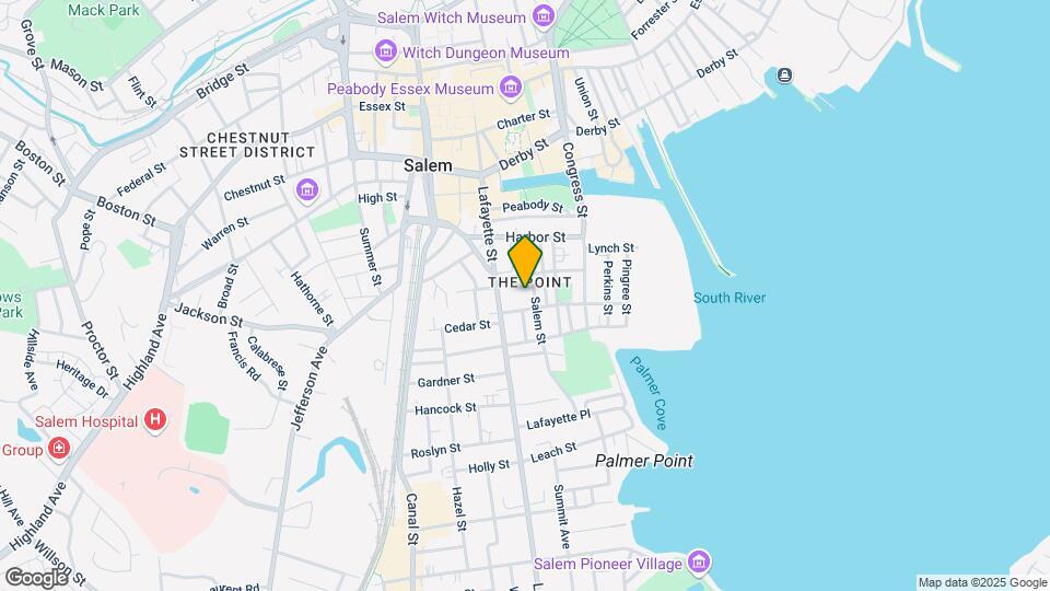 38 Salem St Mapa y Detalles de la Ubicación
