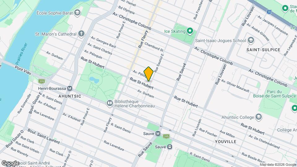 805 Sauriol Rue E Map and Location Details