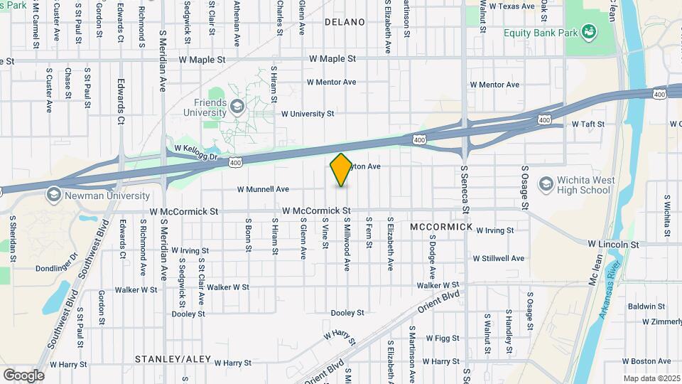 849 S Millwood Ave Map and Location Details