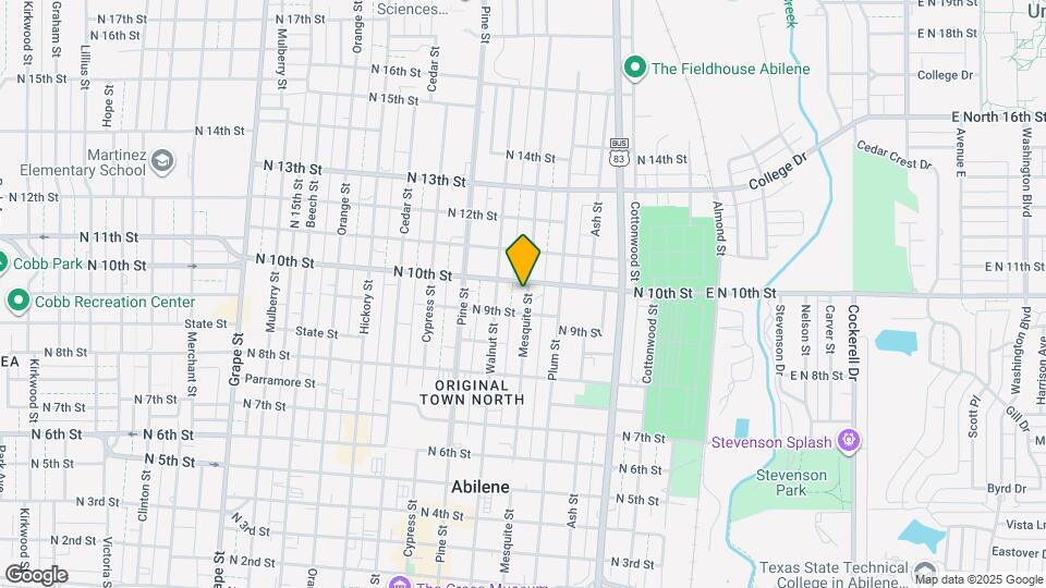 926 Mesquite St Map and Location Details