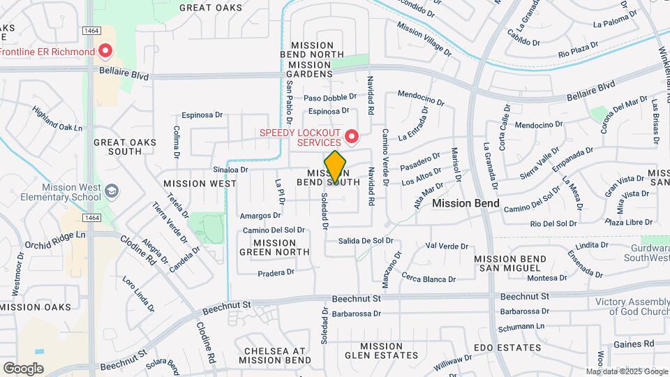 16247 Los Altos Dr Mapa y Detalles de la Ubicación