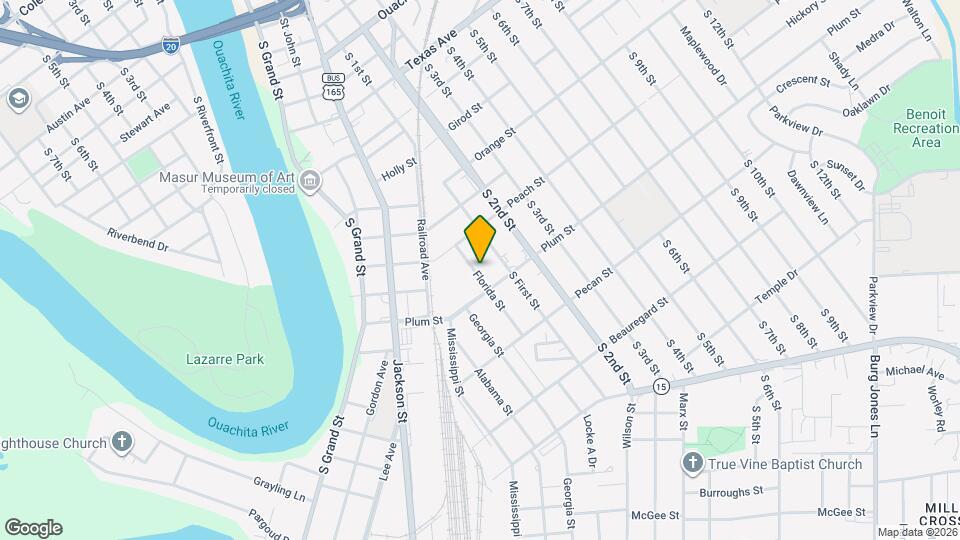 1103 Florida St Map and Location Details