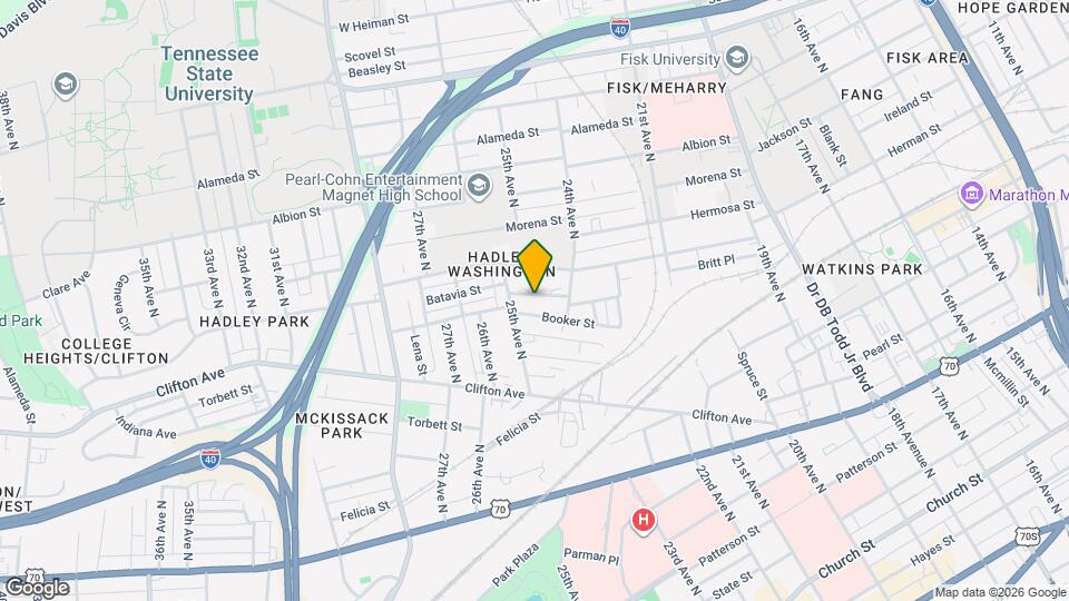 2423 Batavia St Mapa y Detalles de la Ubicación