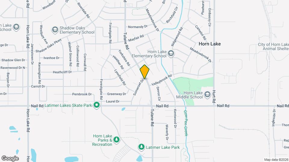 6260 Somerset Dr Map and Location Details