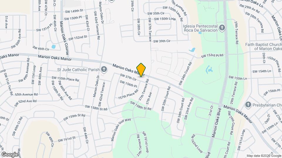 15677 SW 37th Cir Map and Location Details