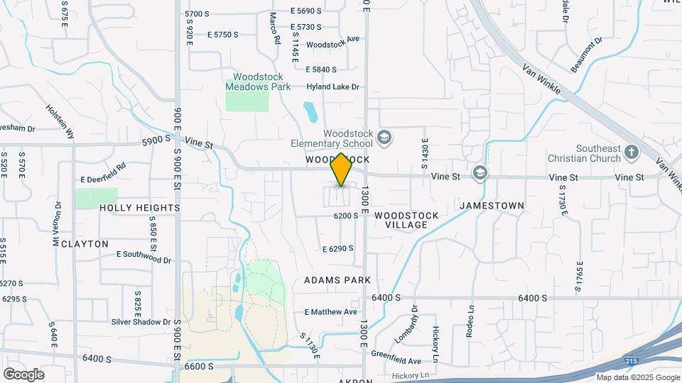 6154 Vine Hill Ln Map and Location Details