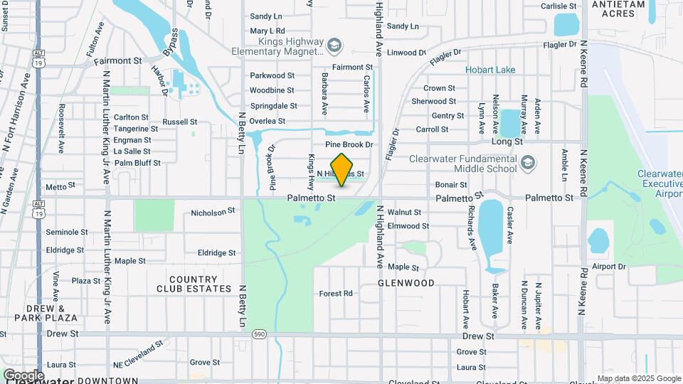 1442 Palmetto St Map and Location Details