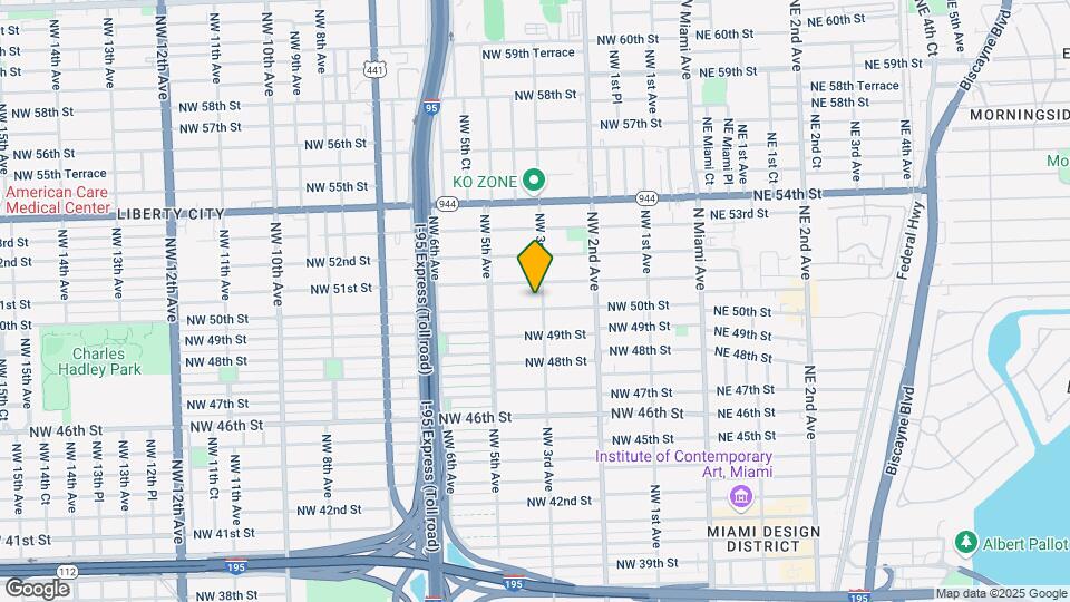 315 NW 50th St Map and Location Details