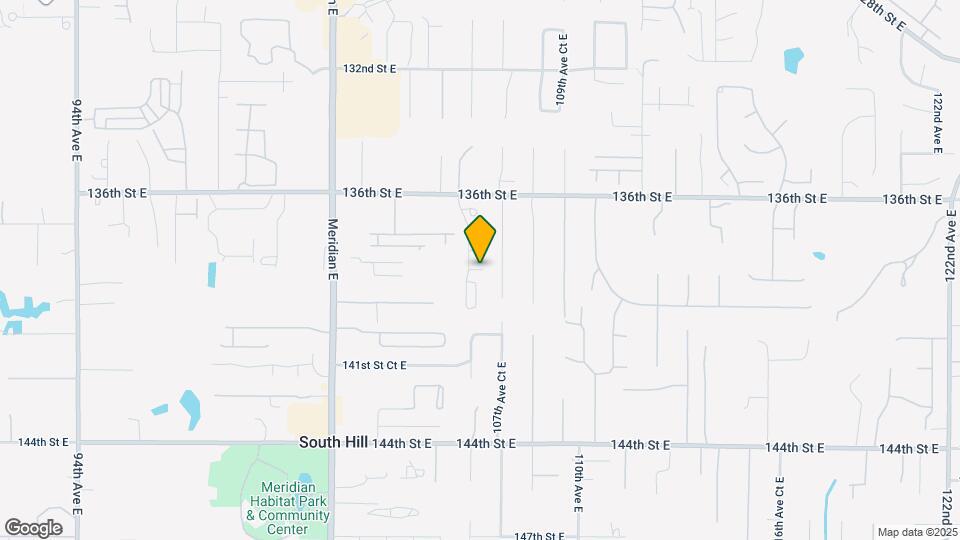 10605 138th St Ct E Map and Location Details