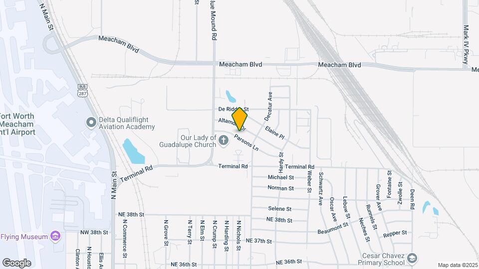1113 Parsons Ln Map and Location Details