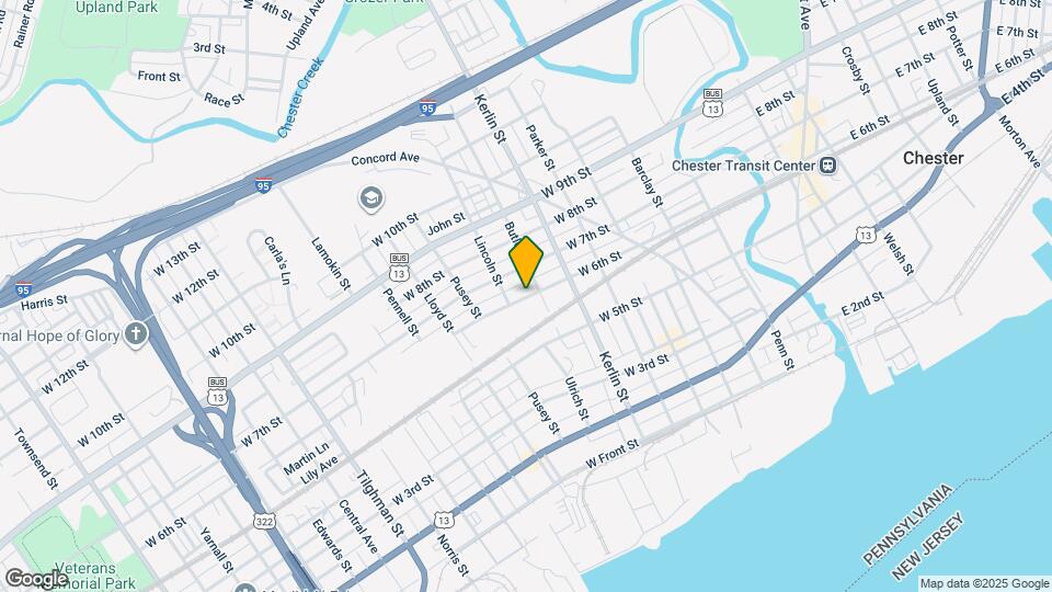 816 W 6th St Map and Location Details