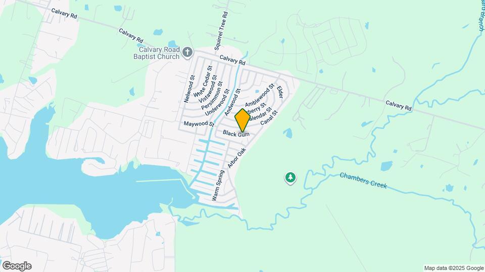 9775 Black Gum Map and Location Details