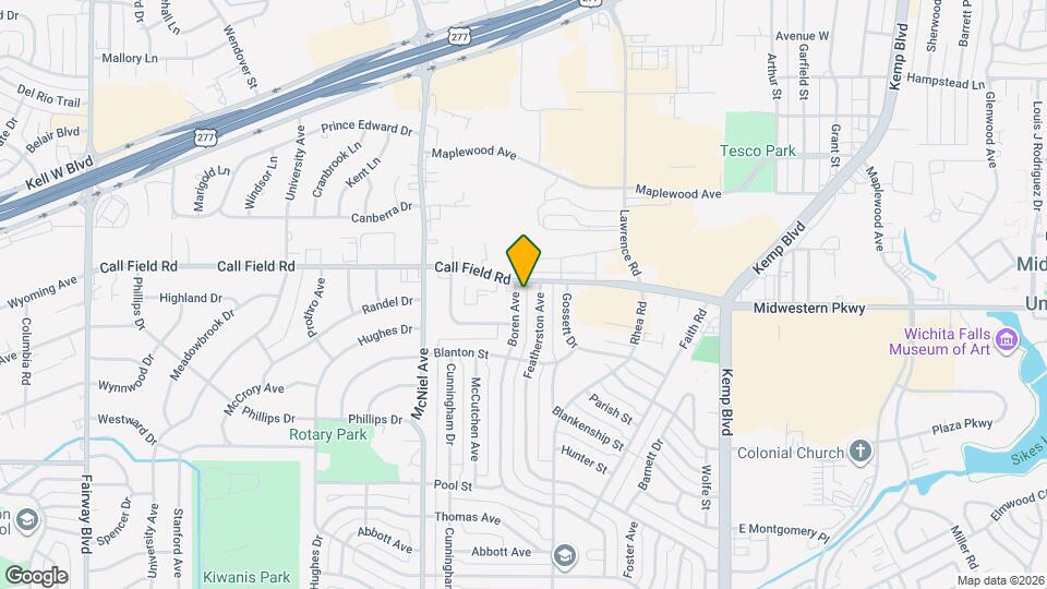 4005 Boren Ave Map and Location Details