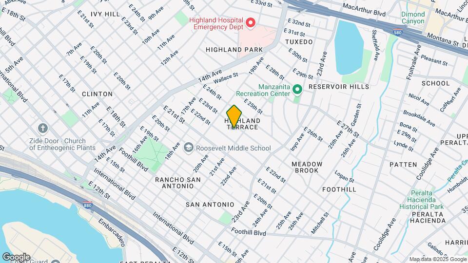 2041 E 23rd St Mapa y Detalles de la Ubicación