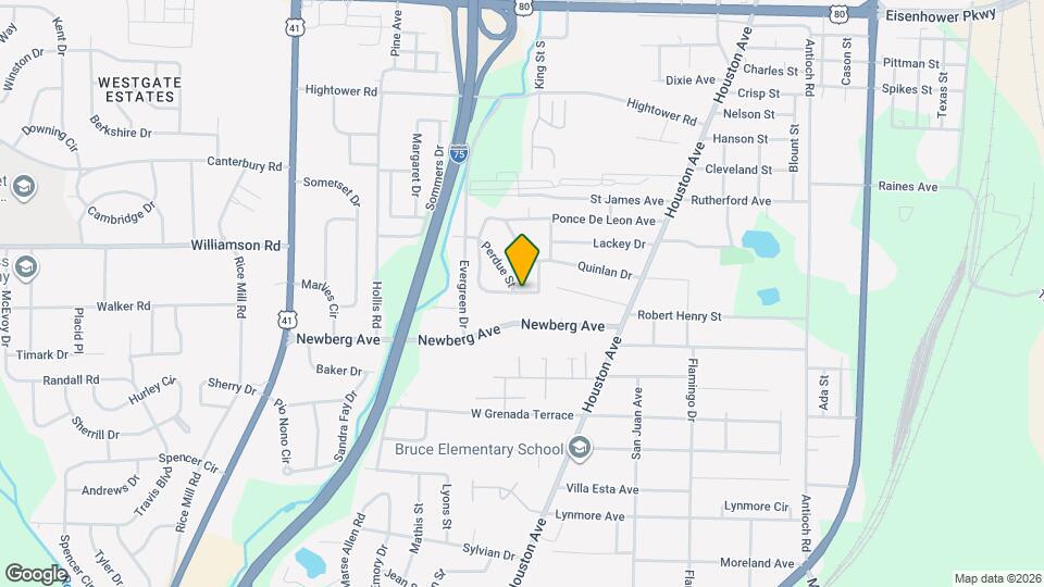 933 S Ponce De Leon Cir Map and Location Details