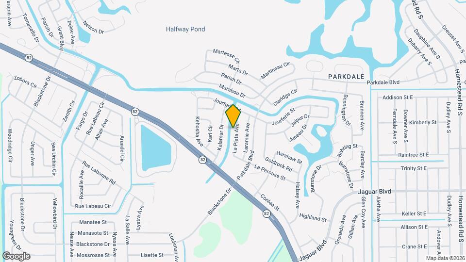 722 La Plata Ave Map and Location Details