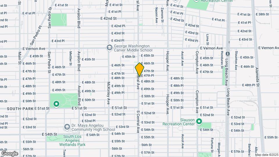 4758-4760 S Central Ave Map and Location Details